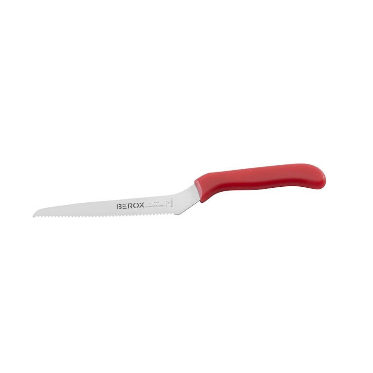 סכין מדורגת אדומה BEROX 14cm