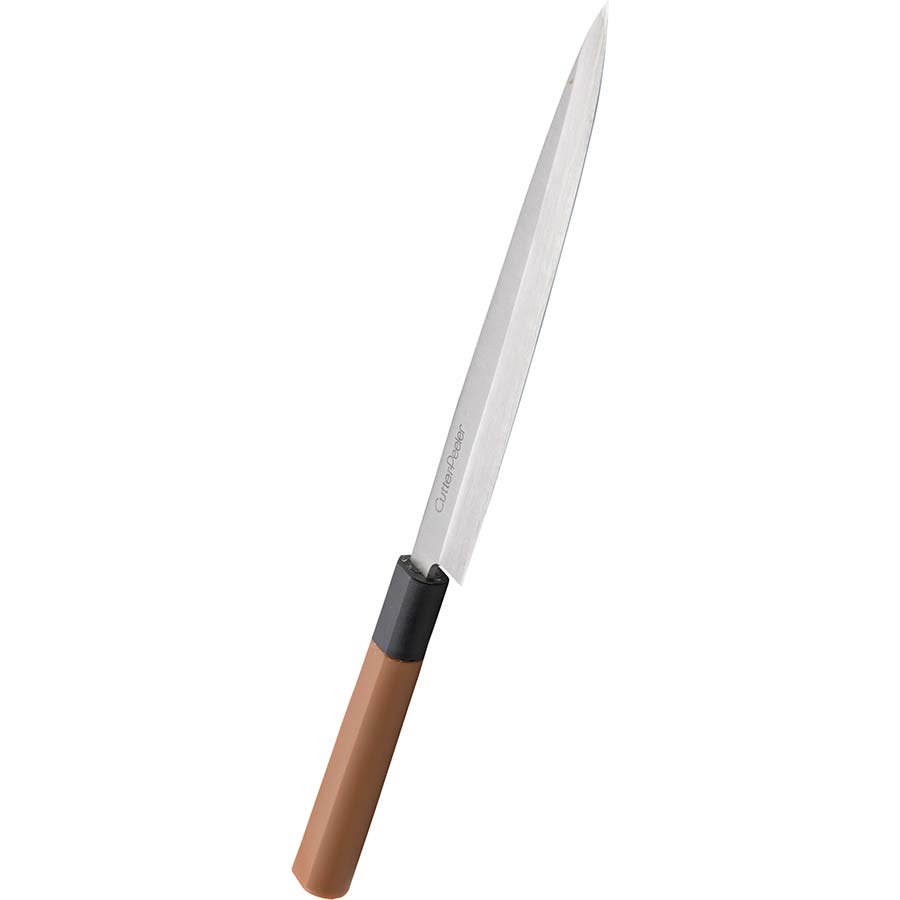 סכין סושי ידית עץ 21 ס"מ CutterPeeler