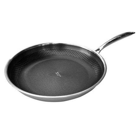 מחבת נירוסטה היברידי “חלת דבש” Evinox 32cm