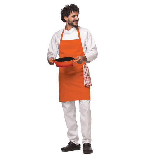 סינר מטבח שלם צבע כתום