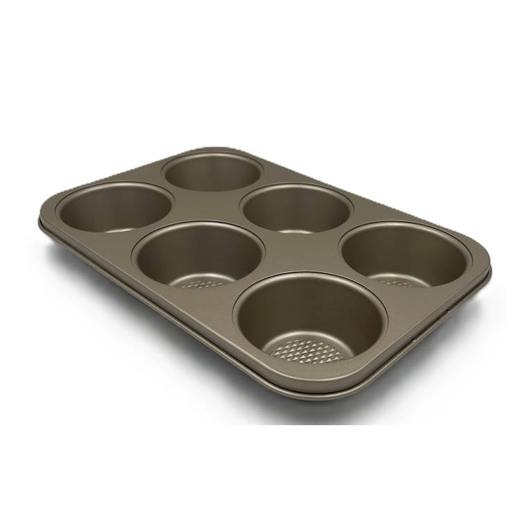 תבנית 6 שקעים 31.5X21.5X4cm זהב CutterPeeler