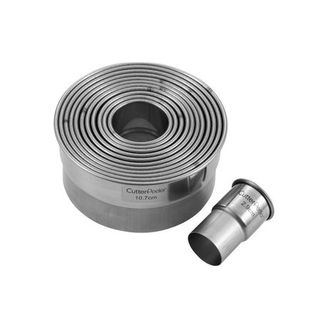 סט 12 חותכנים גבוהים נירוסטה CutterPeeler