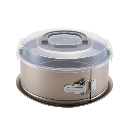 תבנית אפייה קפיץ עם מכסה 26X10 זהב CutterPeeler