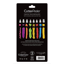 מזרק אפיה עם 8 צינטרים נירוסטה CutterPeeler