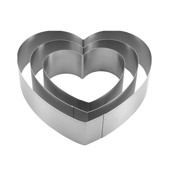 סט 3 רינג לב CutterPeeler