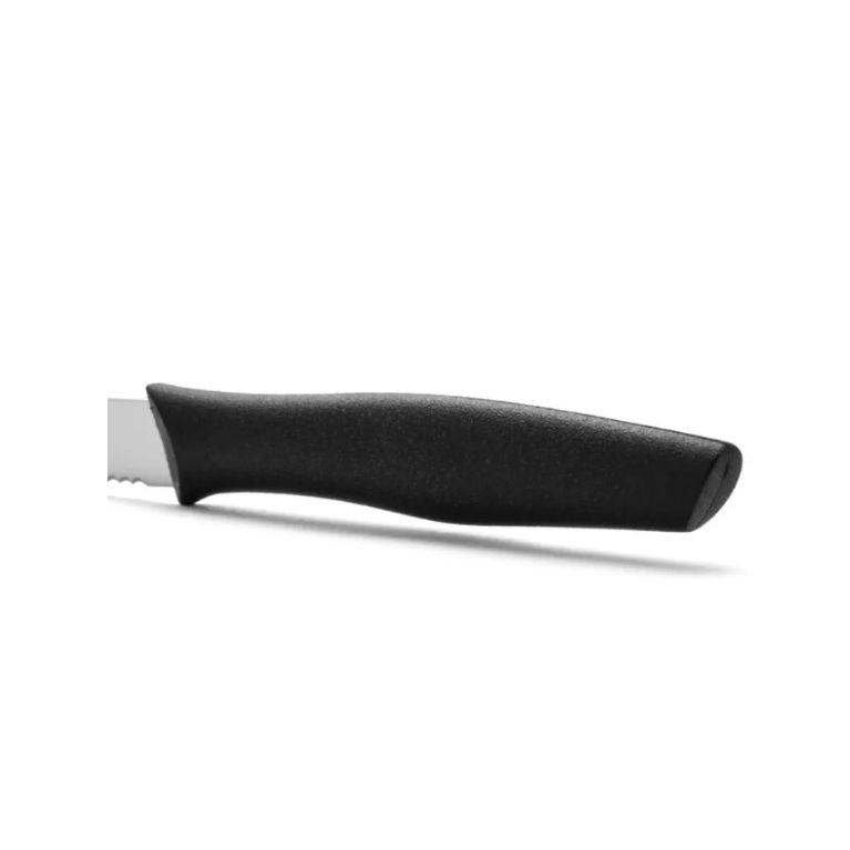 סכין משוננת ידית שחורה Arcos 10cm