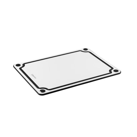קרש חיתוך אנטיבקטריאלי לבן CutterPeeler 37X27.5X0.9cm