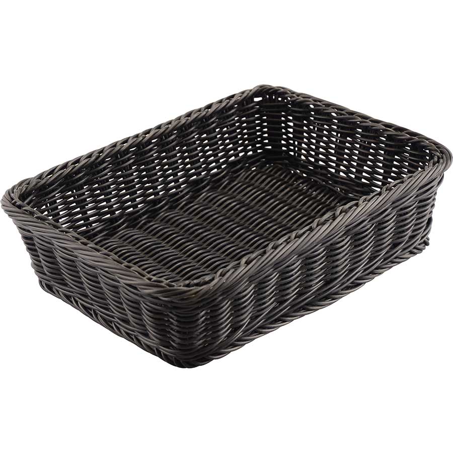 סלסלה מלבנית שחור 36X27X10 ס"מ CutterPeeler