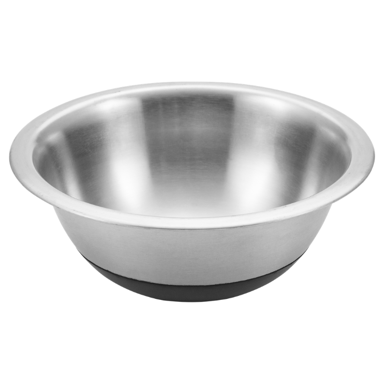 קערה עמוקה נרוסטה עם בסיס גומי 25cm CutterPeeler