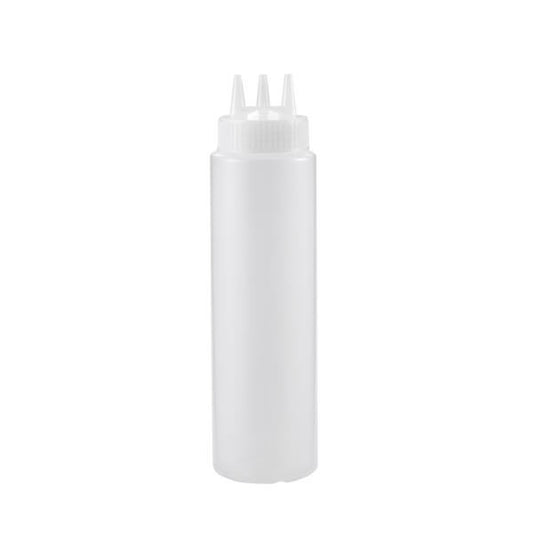 בקבוק לחיץ שקוף 3 פיות CutterPeeler 700ml