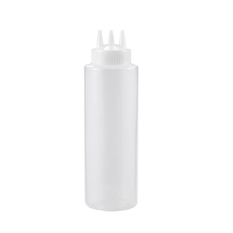 בקבוק לחיץ שקוף 3 פיות 1 ליטר CutterPeeler