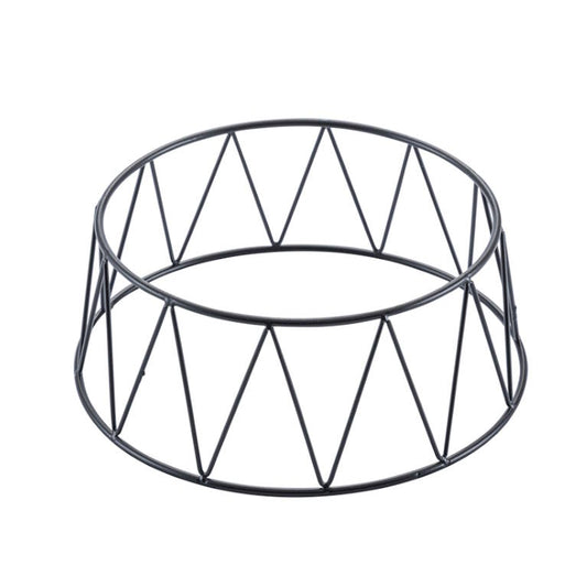 סטנד עגול זיגזג שחור CutterPeeler 21.5-25X10cm
