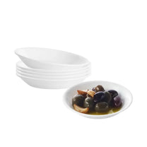 מארז 6 קערות מטבלים שטוחות 12 ס"מ Winter Frost White מבית CORELLE®