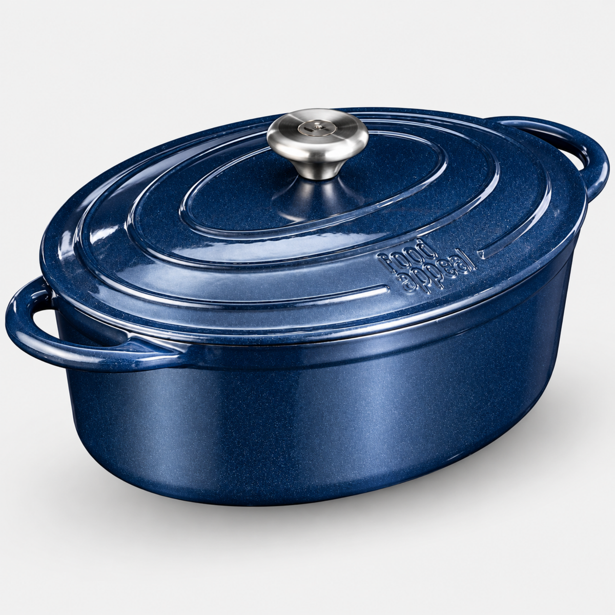 סיר אובלי יציקת ברזל 33×11.5 ס"מ HERITAGE STARRY SKY Food Appeal