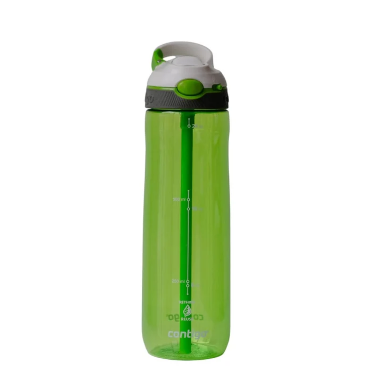 בקבוק שתייה עם קש 720 מ"ל ASHLAND 2.0 ליים Contigo