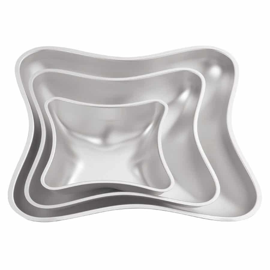 סט 3 תבניות בצורת כרית Wilton