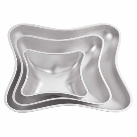 סט 3 תבניות בצורת כרית Wilton