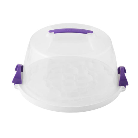 פעמון עוגה אקרילי עם מגש Wilton