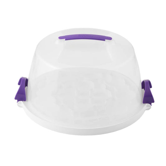 פעמון עוגה אקרילי עם מגש Wilton