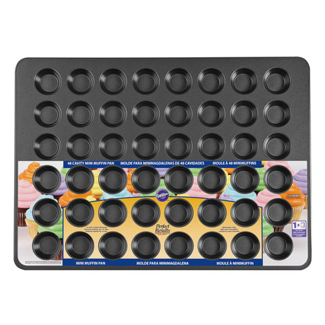 תבנית מיני מאפינס 48 שקעים Wilton
