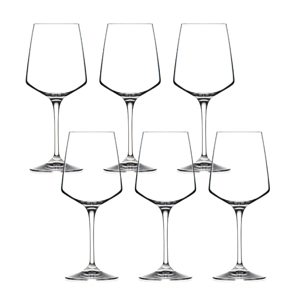 6 כוסות יין 460ml קריסטל RCR ARIA