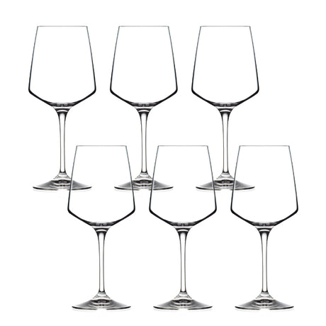 6 כוסות יין 460ml קריסטל RCR ARIA
