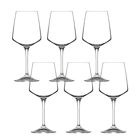 6 כוסות יין 460ml קריסטל RCR ARIA
