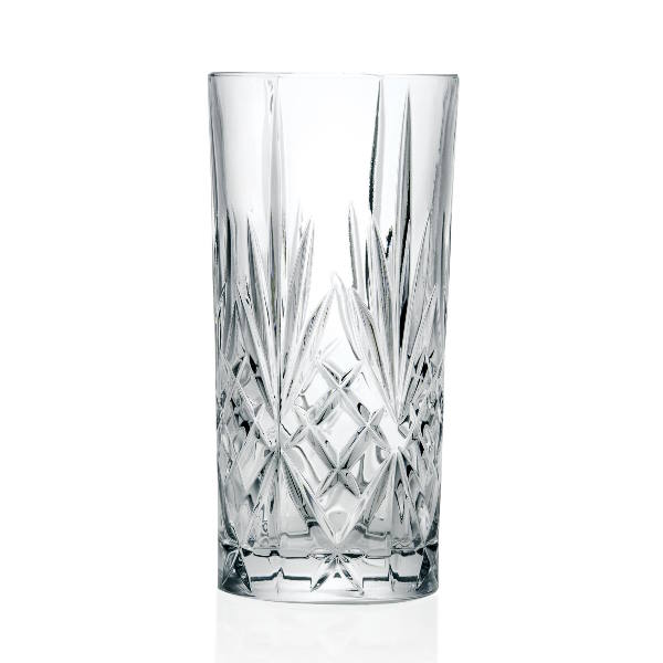 6 כוסות גבוהות 360ml קריסטל RCR MELODIA