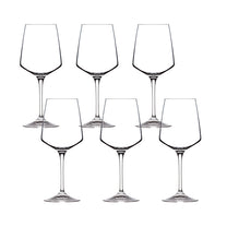 6 כוסות יין 380ml קריסטל RCR ARIA