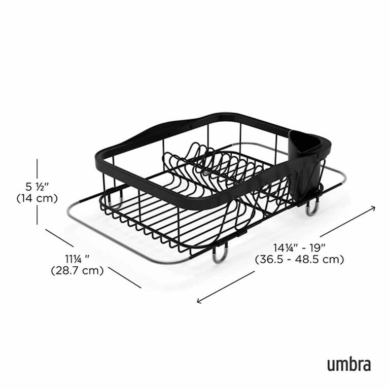 מתקן ייבוש כלים SINKIN שחור Umbra