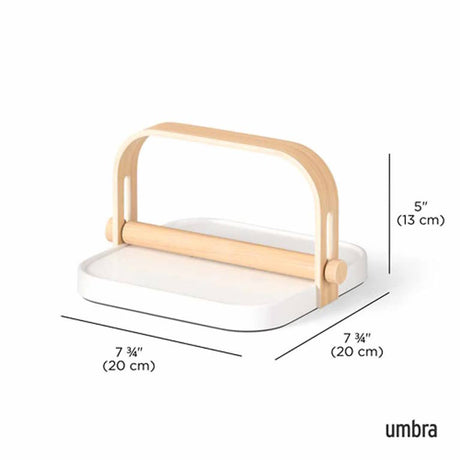 מעמד למפיות Bellwood לבן Umbra
