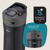 בקבוק מתכת Ashland Chill 2.0 שחור Contigo 720ml