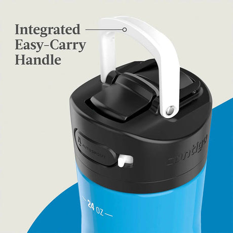 בקבוק מתכת Ashland Chill 2.0 כחול Contigo 720ml