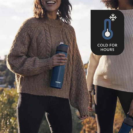 בקבוק מתכת Ashland Chill 2.0 כחול נייבי Contigo 720ml