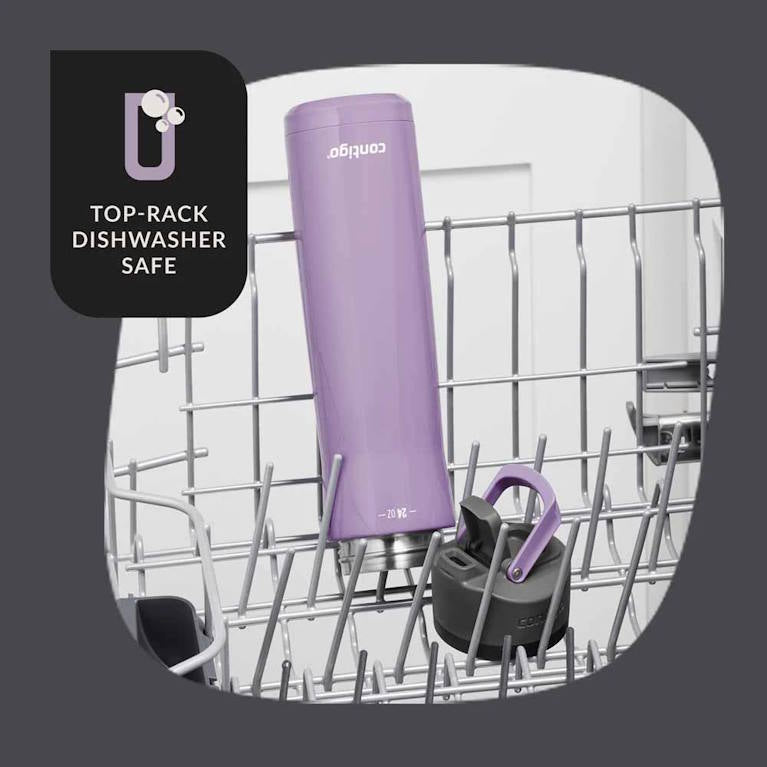 בקבוק מתכת Cortland 2.0 סגול בהיר Contigo 720ml