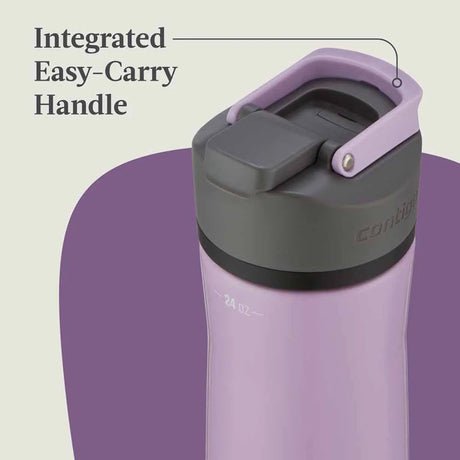 בקבוק מתכת Cortland 2.0 סגול בהיר Contigo 720ml