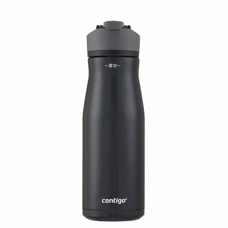 בקבוק מתכת Contigo CORTLAND CHILL שחור 900 מ"ל