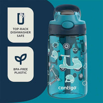 בקבוק שתייה לילדים CLEANABLE 420ml קורקינט Contigo