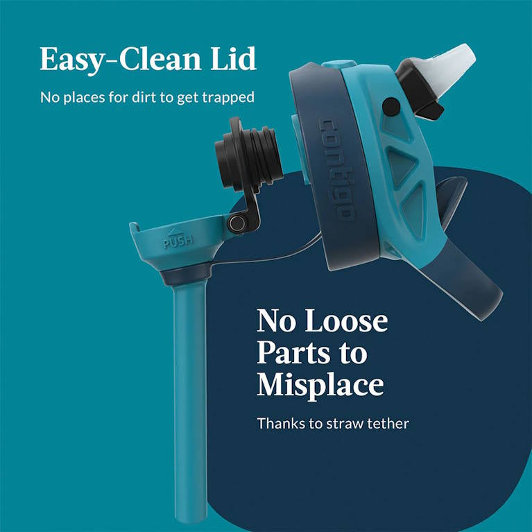 בקבוק שתייה לילדים CLEANABLE 420ml קורקינט Contigo