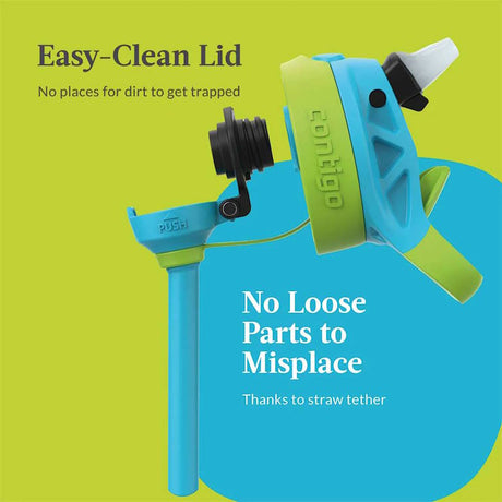 בקבוק שתייה לילדים CLEANABLE 420ml סקייטבורד Contigo Gizmo