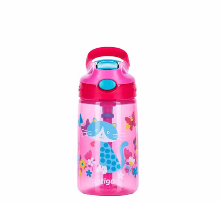 בקבוק שתייה לילדים GIZMO 420ml חתול ורוד Contigo