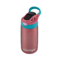 בקבוק מתכת Cleanable 380ml ורוד-טורקיז Contigo