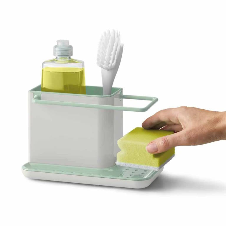 ארגונית לכיור CADDY אפור בהיר/ירוק Joseph Joseph