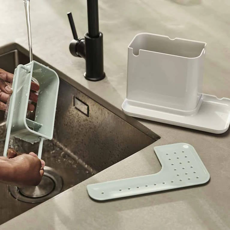 ארגונית לכיור CADDY אפור בהיר/ירוק Joseph Joseph