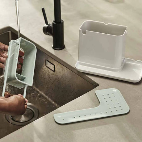 ארגונית לכיור CADDY אפור בהיר/ירוק Joseph Joseph