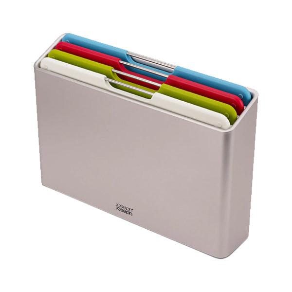סט 4 קרשי חיתוך FOLIO כסוף Joseph Joseph
