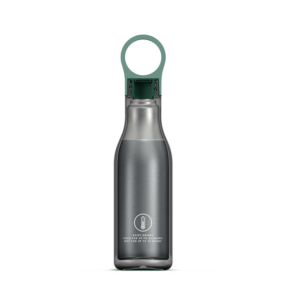בקבוק שתייה ירוק Joseph Joseph Loop 500ml