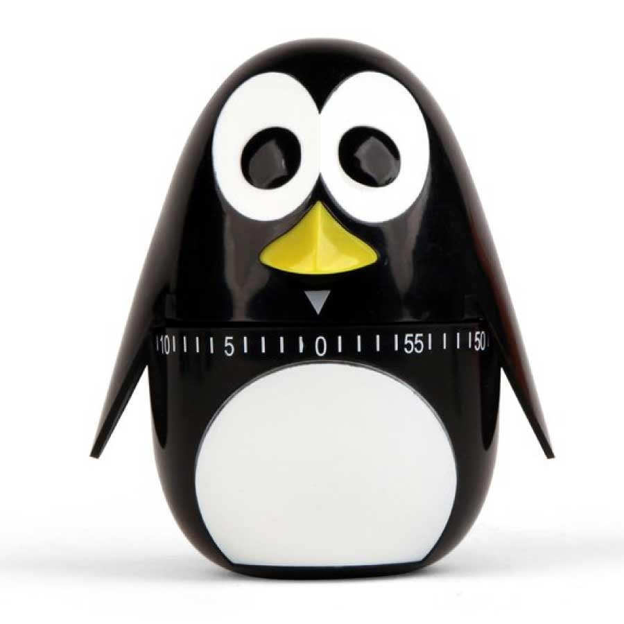 טיימר מכני למטבח פינגווין KIKKERLAND