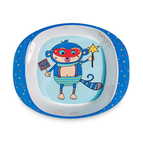 קערה מלמין “קופיף” כחול Supersoso