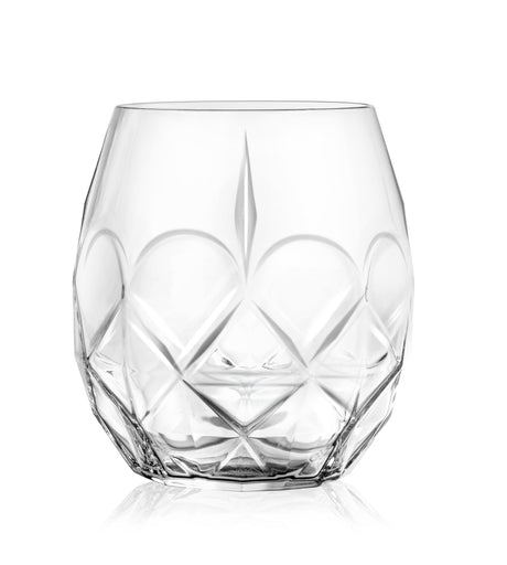 6 כוסות קריסטל 380ml לוויסקי RCR Alkemist